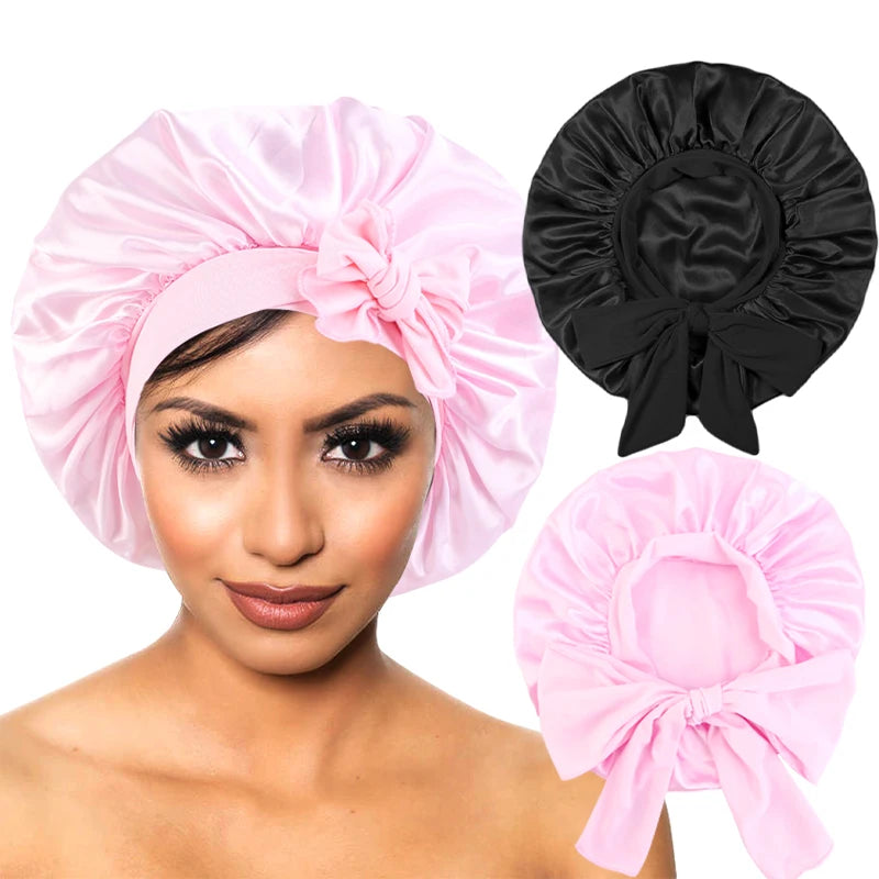 Eclipse Silk Sleep Bonnet — Frizz-Free, Tangle-Free Nights