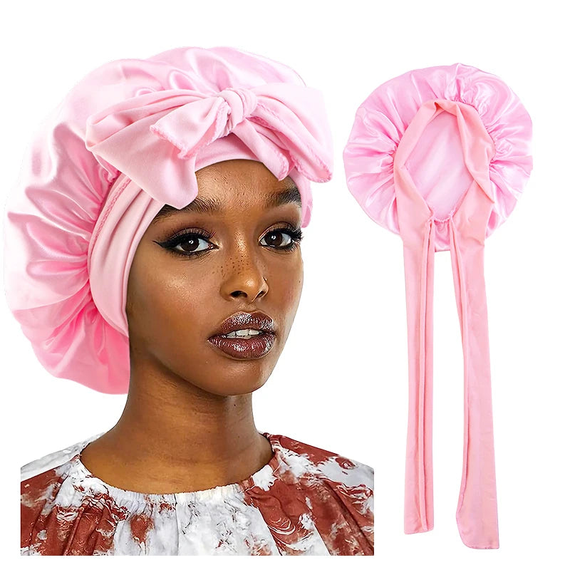 Eclipse Silk Sleep Bonnet — Frizz-Free, Tangle-Free Nights