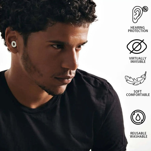 Eclipse Reusable Earplugs — Soft Noise-Lowering Plugs