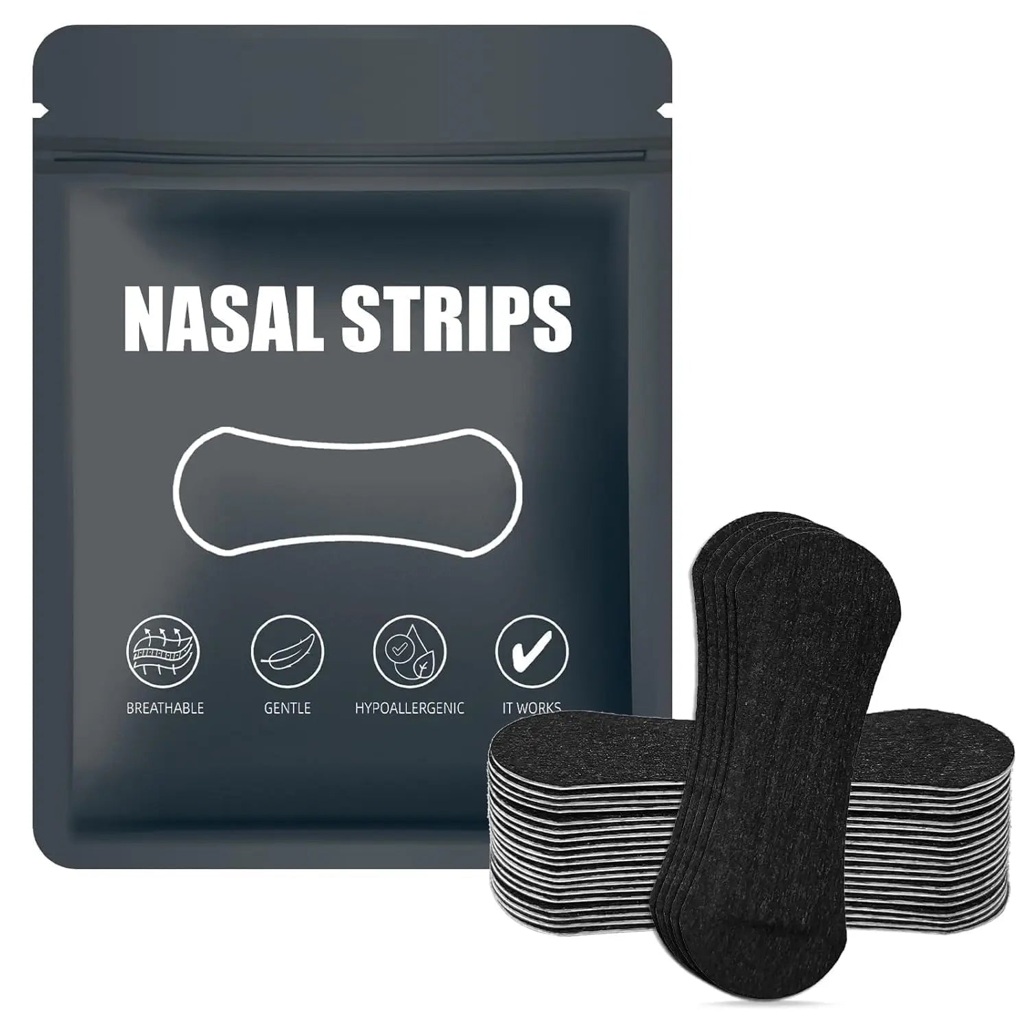 Eclipse Nasal Strips — Open-Airway Breathing Strips (30-Pack)