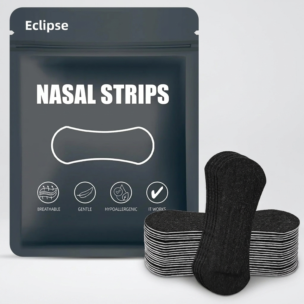 Eclipse Nasal Strips — Open-Airway Breathing Strips (30-Pack)