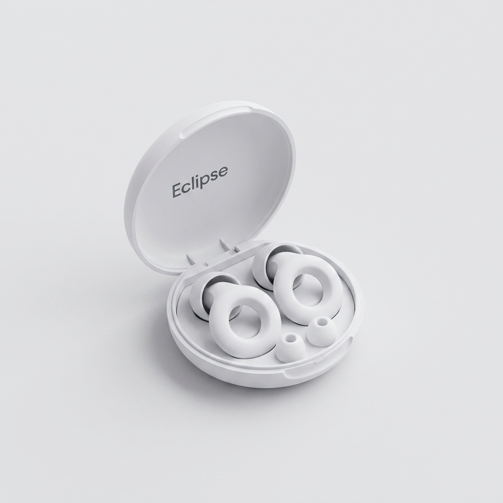 Eclipse Reusable Earplugs — Soft Noise-Lowering Plugs